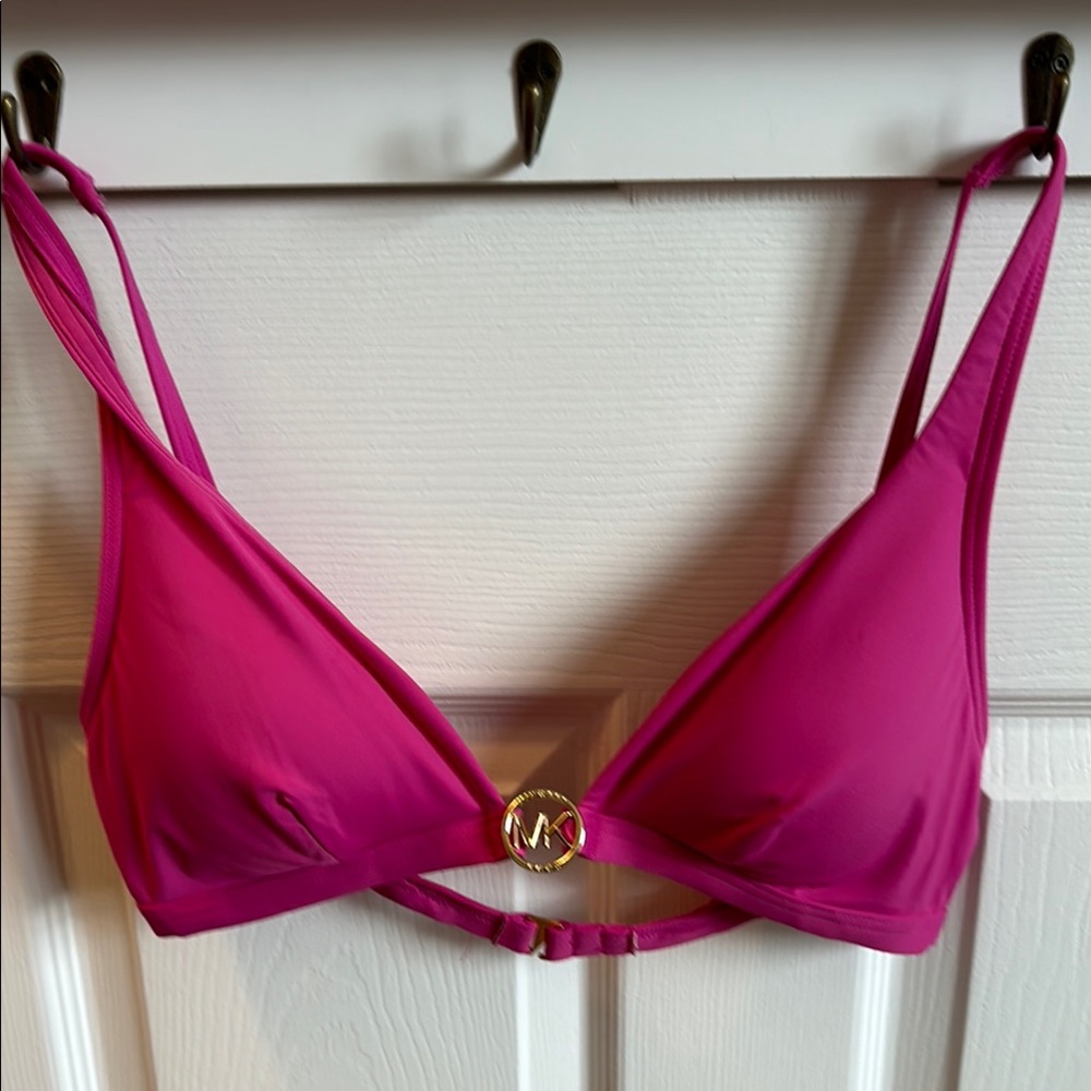Pink Michael Kors Women's Bikini Top